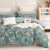 Комплект постельного белья 1,5 спальный Cleo Satin de Luxe 15/0090-SK