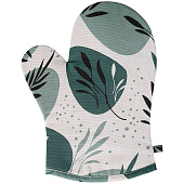  Варежка-прихватка Папоротник рогожка 16148 