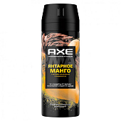 Дезодорант спрей Axe Янтарное манго 150мл Дезодорант спрей Axe Янтарное манго 150мл