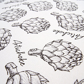 Скатерть (рогожка) d145 Радушная хозяйка Артишоки Скатерть (рогожка) d145 Радушная хозяйка Артишоки