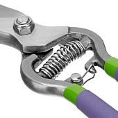  Секатор прямого реза, 255 мм, цельнокованый, металлические обрезиненные рукоятки  Palisad 60467 