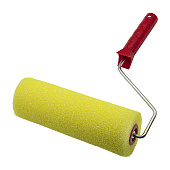 Валик структурный с рукояткой "Шероховатый", ось 6мм, 240мм Валик структурный с рукояткой "Шероховатый", ось 6мм, 240мм