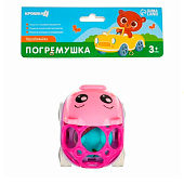 Машинка-погремушка Зоо, с эластичными элементами, микс, Крошка Я, 3638235 Машинка-погремушка Зоо, с эластичными элементами, микс, Крошка Я, 3638235