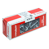  Саморезы металл-металл с прессшайбой ШСММ со сверлом 4,2х16мм, 200шт, RAL 8017 шоколадно-коричневый 