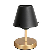  Светильник настольный 21004/1T GD BK 40Вт E27 /ЭкономСвет 