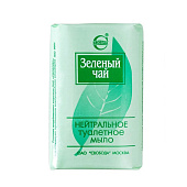 Мыло туалетное ЗЕЛЕНЫЙ ЧАЙ 100г в об. Мыло туалетное ЗЕЛЕНЫЙ ЧАЙ 100г в об.