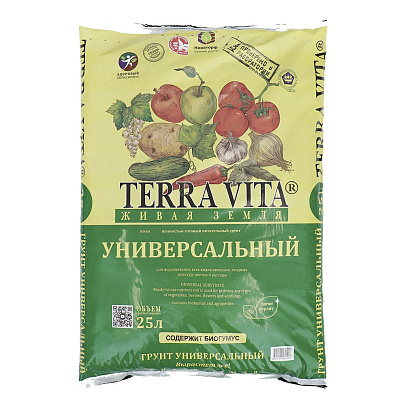  Грунт Живая Земля, универсальный 25л 