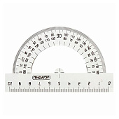  Набор чертежный средний ПИФАГОР (линейка 20см, 2 треуг., трансп.) пакет, 210627 