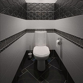  Плитка  27.5х40 Монро 7 белый /Беларусь (1,65м2) 