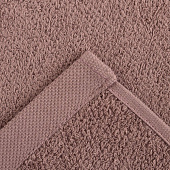  Полотенце махровое Этель Терри 70х140 см, коричневый, 100% хлопок, 430 г/м2, 4807928 