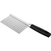  Нож-слайсер для фигурной нарезки, пластик, нерж.сталь, 19х6см 884-068 