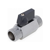 Кран шар баб мини 1/2" НН хром Кран шар баб мини 1/2" НН хром