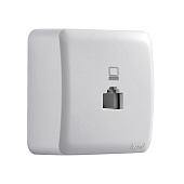 Розетка комп. 1-м ОП бел. VIOLA 751-0200-139 Розетка комп. 1-м ОП бел. VIOLA 751-0200-139