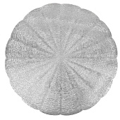 Салфетка сервировочная "Аjoure"серебро d=38см. 9903316-2 Салфетка сервировочная "Аjoure"серебро d=38см. 9903316-2