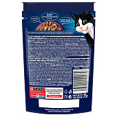 Влажный корм FELIX Sensations Утка, Шпинат, желе 75г