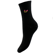 Женские носки 2669, р. 23-25, черный Женские носки 2669, р. 23-25, черный