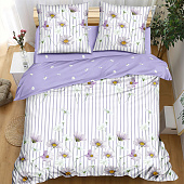  Комплект постельного белья 2 спальный Amore Mio BZ QR Sweet, эко коттон 