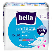  Гигиенические прокладки Bella Perfecta ультра блю 10шт Арт.BE-013-RW10-141 