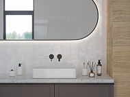 Плитка 30х50 Nature white 02 Рельеф арт.010100001403 Белый /Gracia Ceramica (1,2м2) Плитка 30х50 Nature white 02 Рельеф арт.010100001403 Белый /Gracia Ceramica (1,2м2)