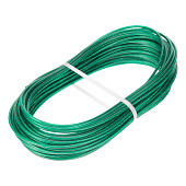 Трос металлополимерный зеленый 3мм,20м.п. Сибртех ПР-3.0 
