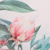  Скатерть (полиэстер) 145х215 Доляна Рeonies flowers 10343571 