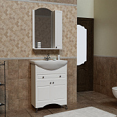  Тумба Женева 65 напольная с раковиной Элеганс 65 ВТ.54.10 Wismart 