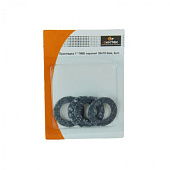 Набор фибровых прокладок, зеленая 1 1\2 54х42 h=2мм (4шт.) Набор фибровых прокладок, зеленая 1 1\2 54х42 h=2мм (4шт.)