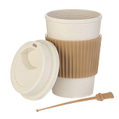 Термостакан для кофе, 470 мл, 14,2х9,3 см, с ложкой, с крышкой 9919062 Термостакан для кофе, 470 мл, 14,2х9,3 см, с ложкой, с крышкой 9919062