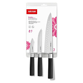  Набор из 3 кухонных ножей, NADOBA, KEIKO 722921 