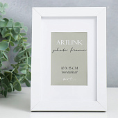 Фоторамка 10х15 МДФ Ellis с паспарту белый 9335835 Фоторамка 10х15 МДФ Ellis с паспарту белый 9335835