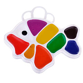  Краски 9 цветов Кроха Рыбка без кисточки 12С 828-08 