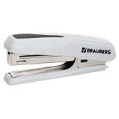 Степлер №10 Brauberg Extra, до 20 листов, антистеплер, серый, 229083