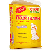 Пеленки впит д/жив Стоп-проблема 60х60 6шт Пеленки впит д/жив Стоп-проблема 60х60 6шт