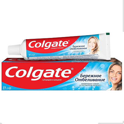  Зубная паста Colgate Бережное Отбеливание 50мл 