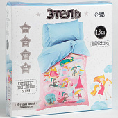 Комплект постельного белья Этель История милой принцессы , наволочка 50х70 - 1 шт, бязь, 4154901 Комплект постельного белья Этель История милой принцессы , наволочка 50х70 - 1 шт, бязь, 4154901