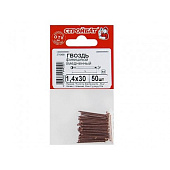  Гвозди финишные омеднен. 1,4х30 (50 шт) 
