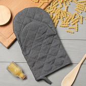 Варежка-прихватка Этель ECO grey, 15х28 см, 100% лён, 245 г/м2 10179633 Варежка-прихватка Этель ECO grey, 15х28 см, 100% лён, 245 г/м2 10179633