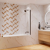 Плитка  50х25 Marmaris белый геометрия GT128VG /Global Tile (1,375м2)