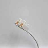 Зеркало с LED подсветкой Elis 100 white Sansa SEe1045Z Домино