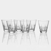 Набор стаканов хрустальных для напитка, 250 мл 9358231 Набор стаканов хрустальных для напитка, 250 мл 9358231