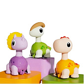  Игрушка Динозаврик инерционный 16,5х19х10 см, M1666-2 