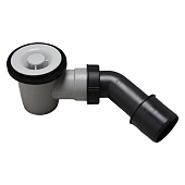  Сифон для душевого поддона WIRQUIN "Tourbillon" D50-40/50 черный матовый 2 крышки 30724776 