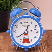  Часы-будильник Aboard Маяк, blue 