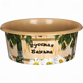 Таз 15л Русская банька М2557