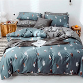  Комплект постельного белья 1,5 спальный Cleo Satin de Luxe 15/1011-SK 