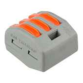  Клемма универсальная компактная 3-х проводная 222-413 REXANT 