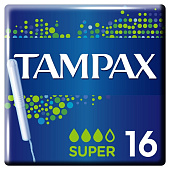 Тампоны TAMPAX Compak Super Duo 16шт Препаков. Коробка