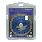  Диск алмазный ультратонкий X-тип 125х22,2х1,2мм Hilberg QuadroТурбо HM402 