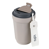 Термокружка 420 мл LARA LR04-30 Ivory Термокружка 420 мл LARA LR04-30 Ivory