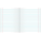 Тетрадь 18л линия Обл.мел.картон Бум.оф.60г/м2 Скругл.углы Поля (200) /ТЛ187424/ Тетрадь 18л линия Обл.мел.картон Бум.оф.60г/м2 Скругл.углы Поля (200) /ТЛ187424/